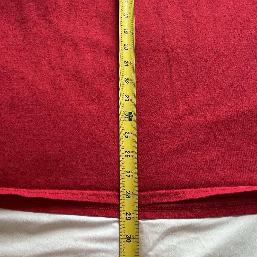 Travis Scott x McDonalds Crew Cactus Jack Red T Shirt Size L - Picture 6 of 6